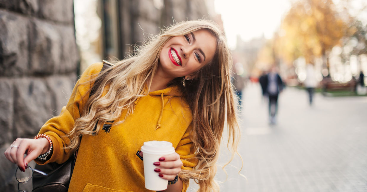 Woman smiling Woman smiling