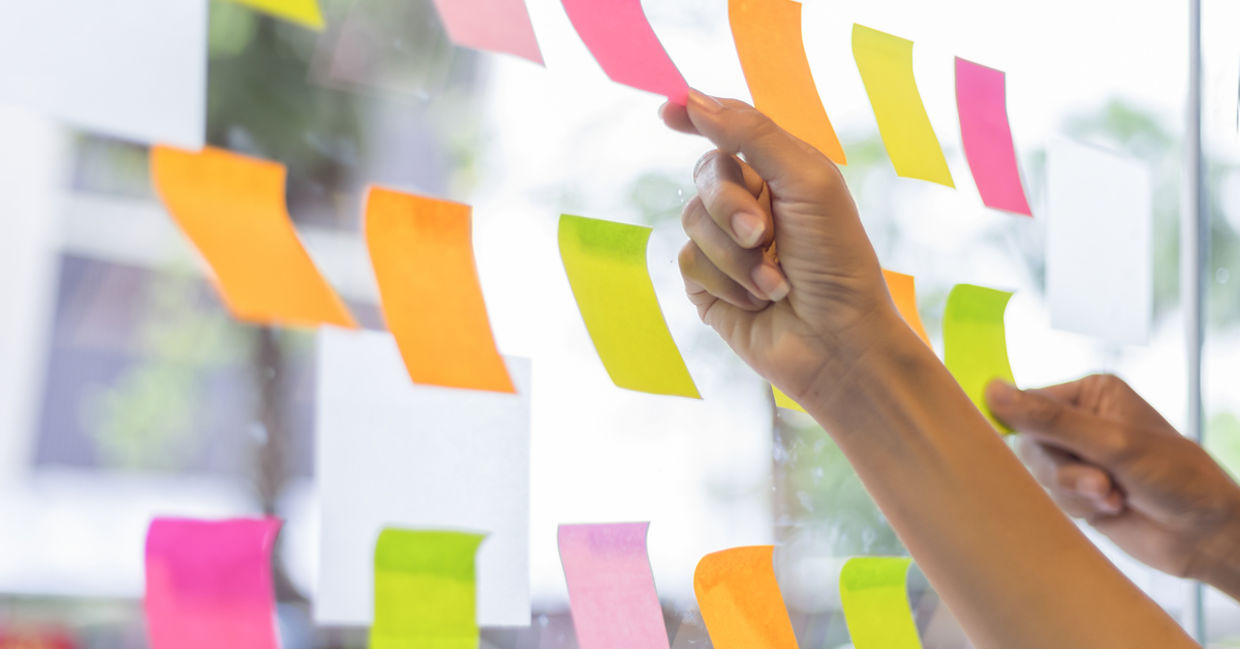 Post-it notes helping the homeless Post-it notes helping the homeless