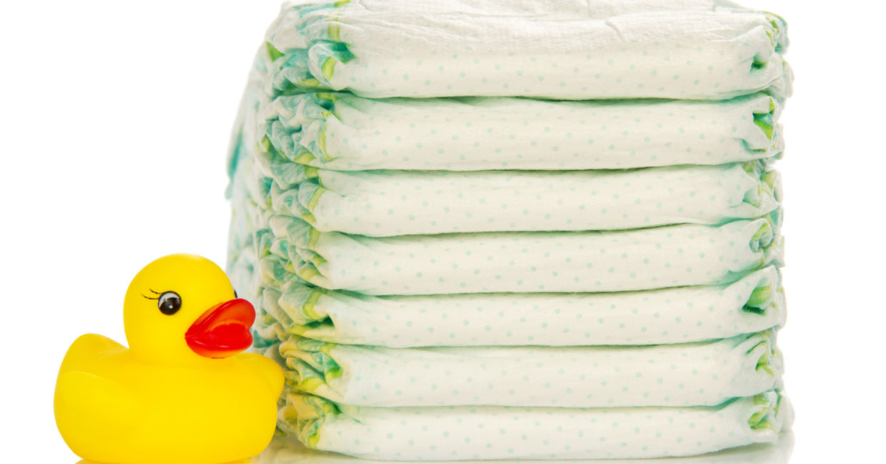 donate diapers to a food bank on Good Deeds Day.