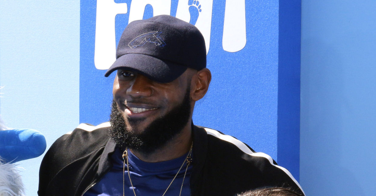 NBA star Lebron James supports gender equality #LeanInTogether NBA star Lebron James supports gender equality #LeanInTogether