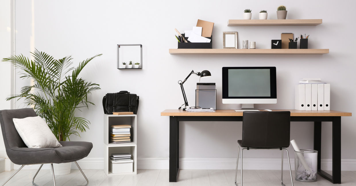 A trendy work space