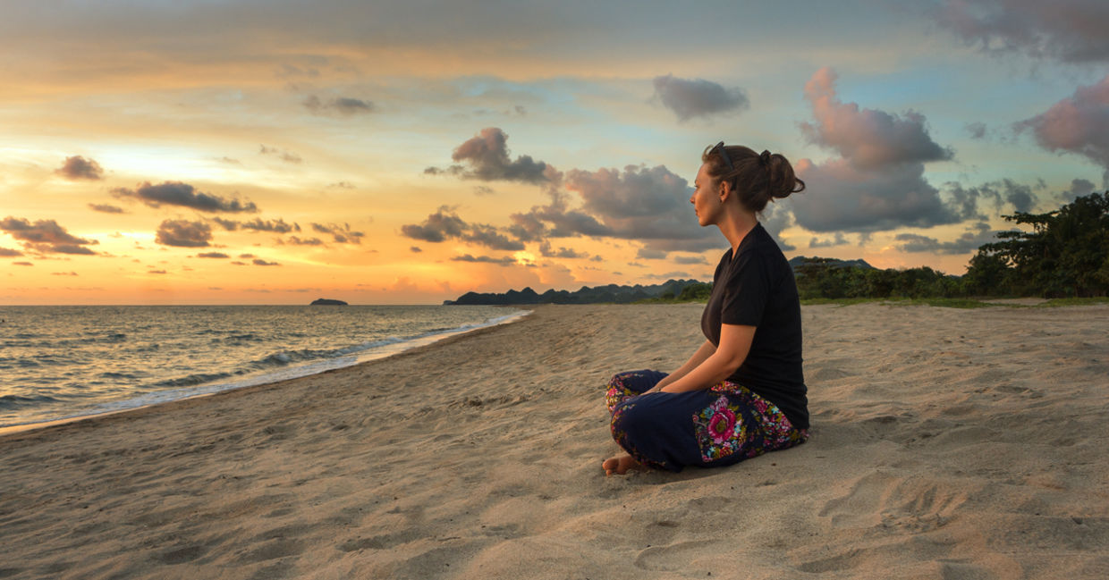 meditating yoga