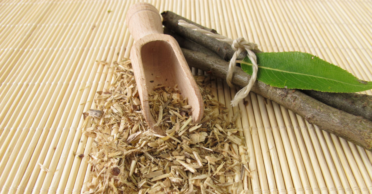 Willow bark helps headache pain. Willow bark helps headache pain.