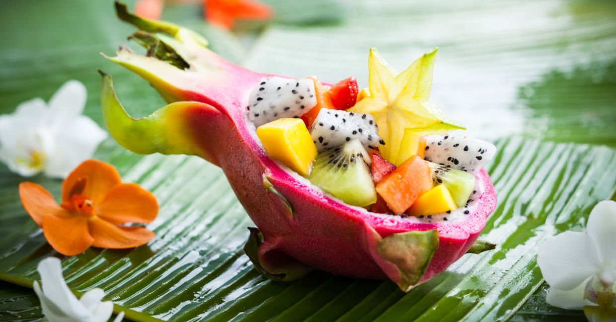 Healthy exotic fruit salad Healthy exotic fruit salad