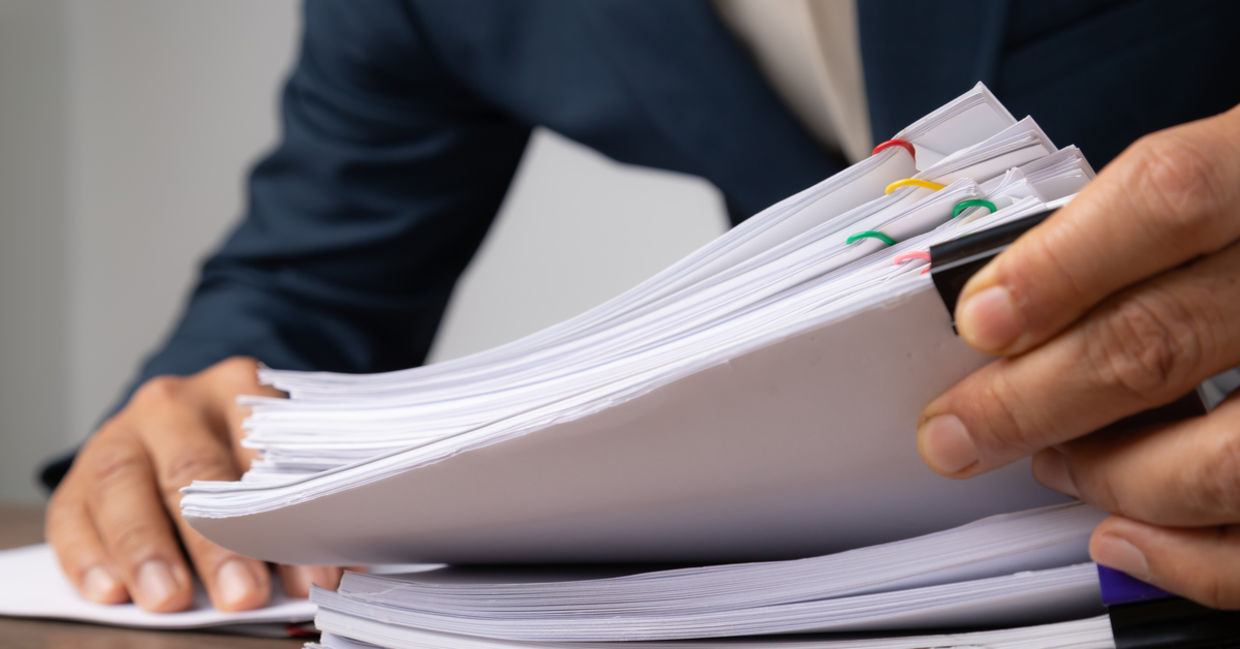 Organized businessman Organized businessman