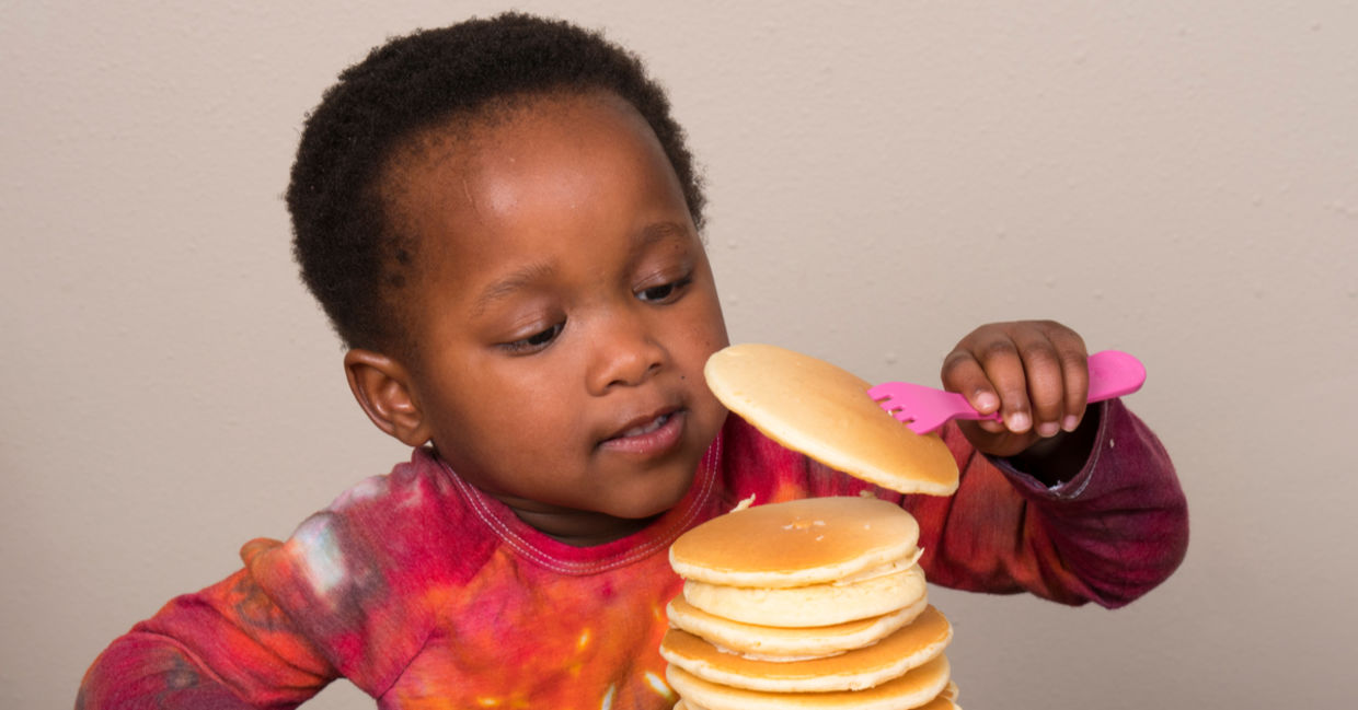 This boy loves these healthy coconut flour pancakes. This boy loves these healthy coconut flour pancakes.