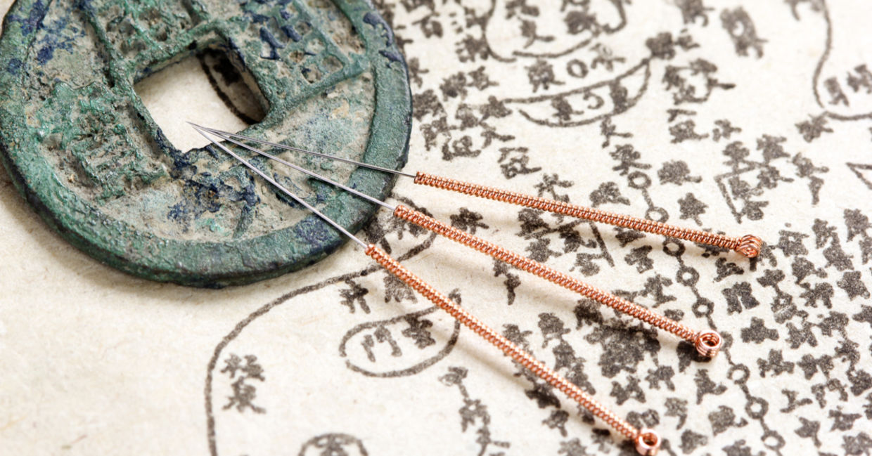 Acupuncture is an ancient treatment for pain. Acupuncture is an ancient treatment for pain.