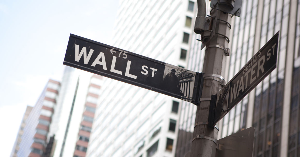 Wall street. Wall street.