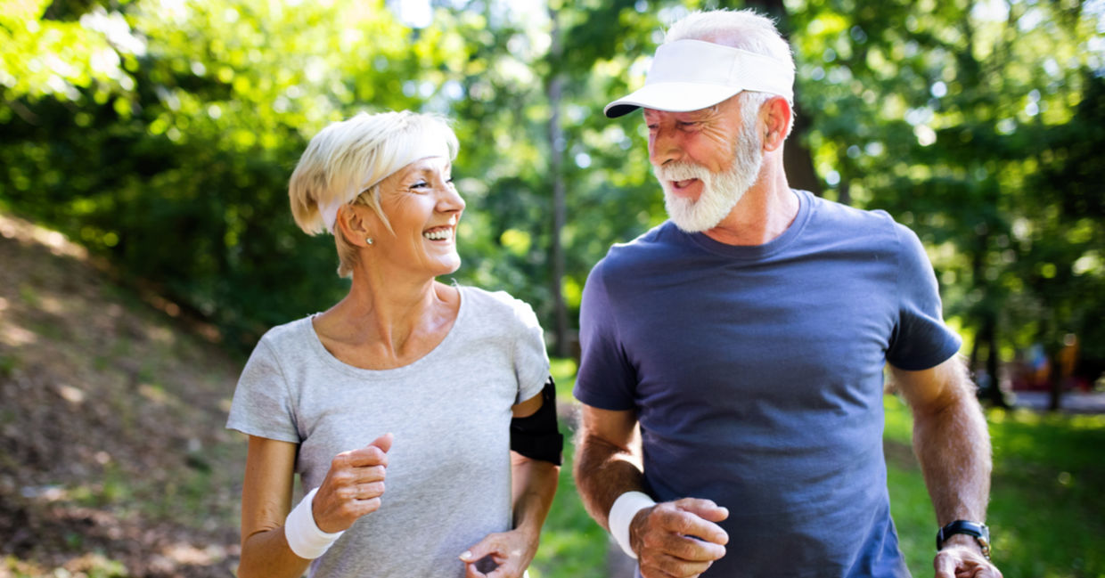 A healthy lifestyle is part of aging well. A healthy lifestyle is part of aging well.