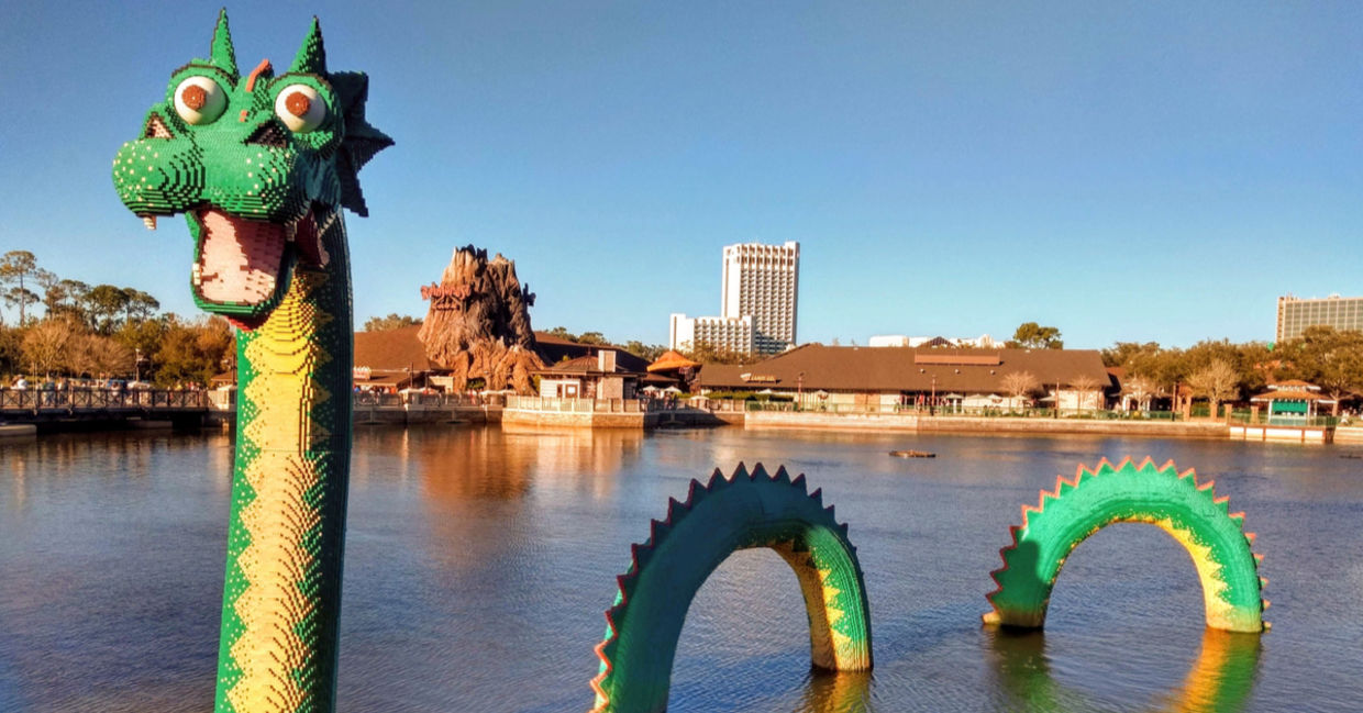 LEGO dragon.