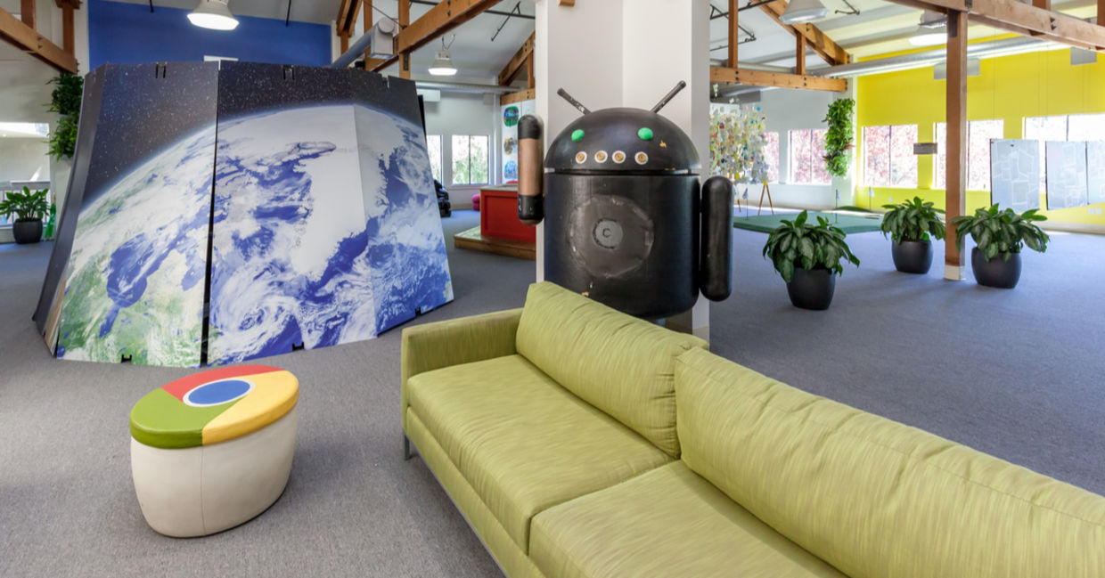 Mountain View, California Google office. Mountain View, California Google office.