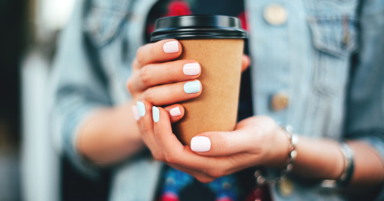 Coffee to go.