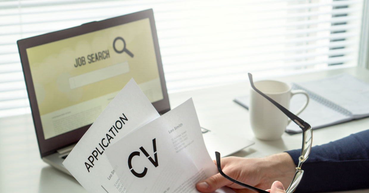 Job search.