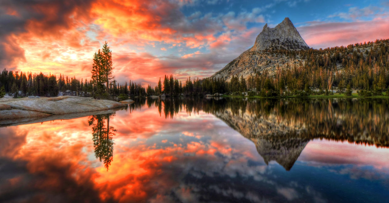 Cathedral Lake Yosemite National Park, California Cathedral Lake Yosemite National Park, California