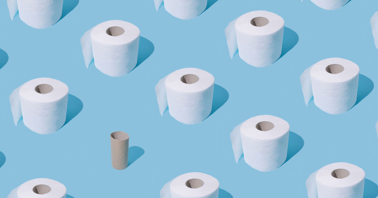 Bamboo toilet paper is a hot trend. Bamboo toilet paper is a hot trend.