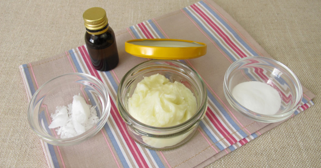 DIY rosemary natural deoderant. DIY rosemary natural deoderant.