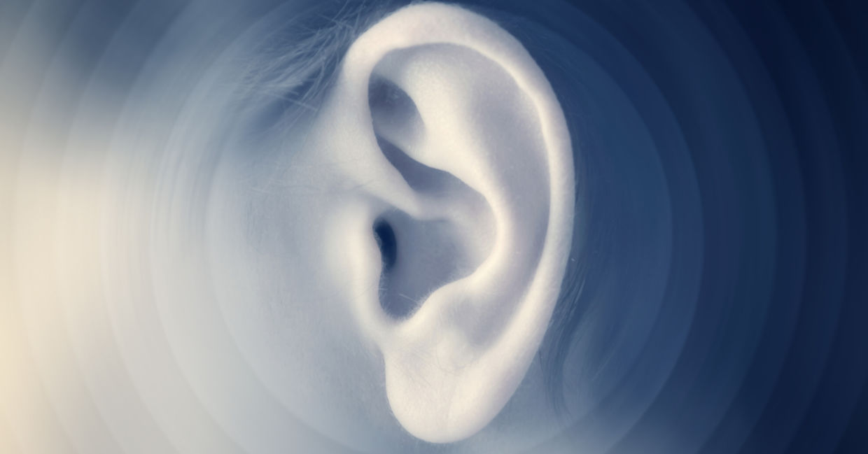 Man's ear Man's ear