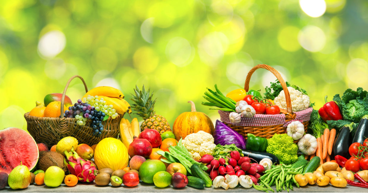 Fresh produce. Fresh produce.
