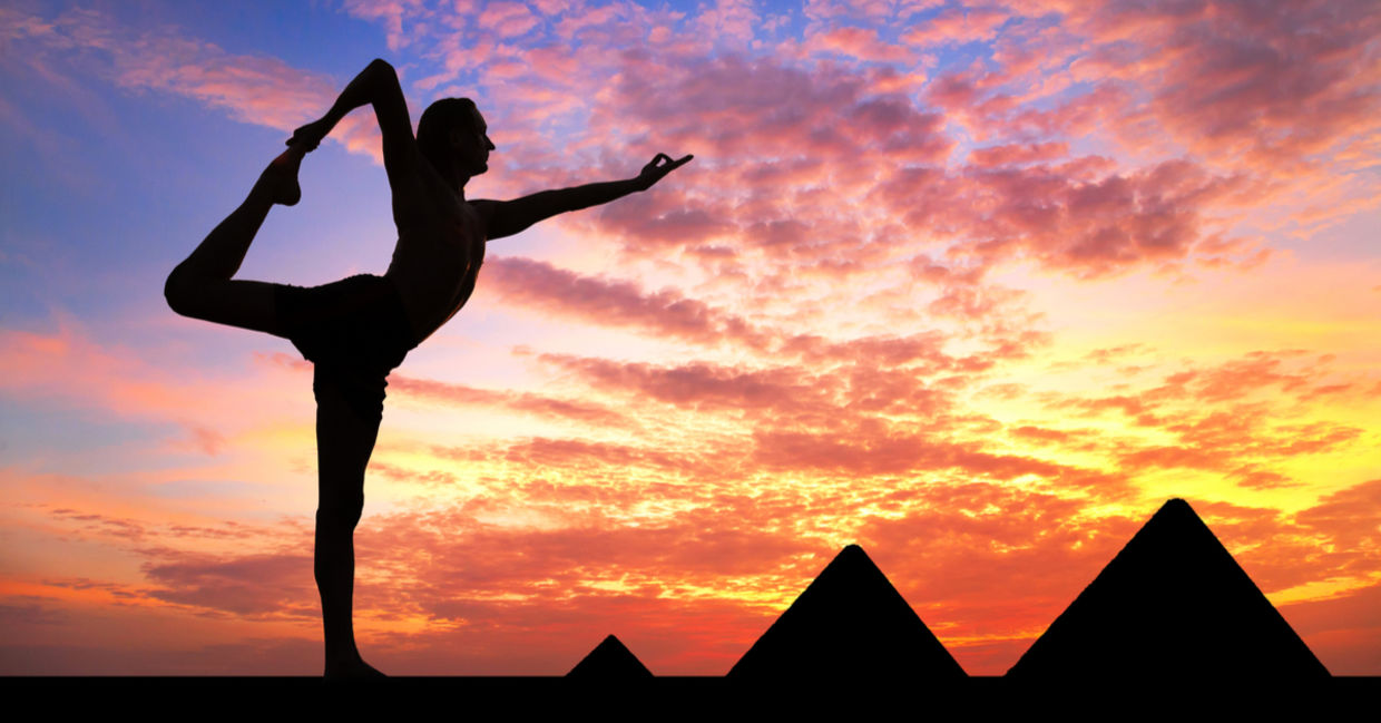 Ancient Egyptian yoga.