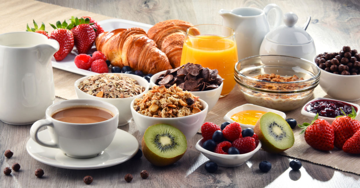 Eat a healthy breakfast.