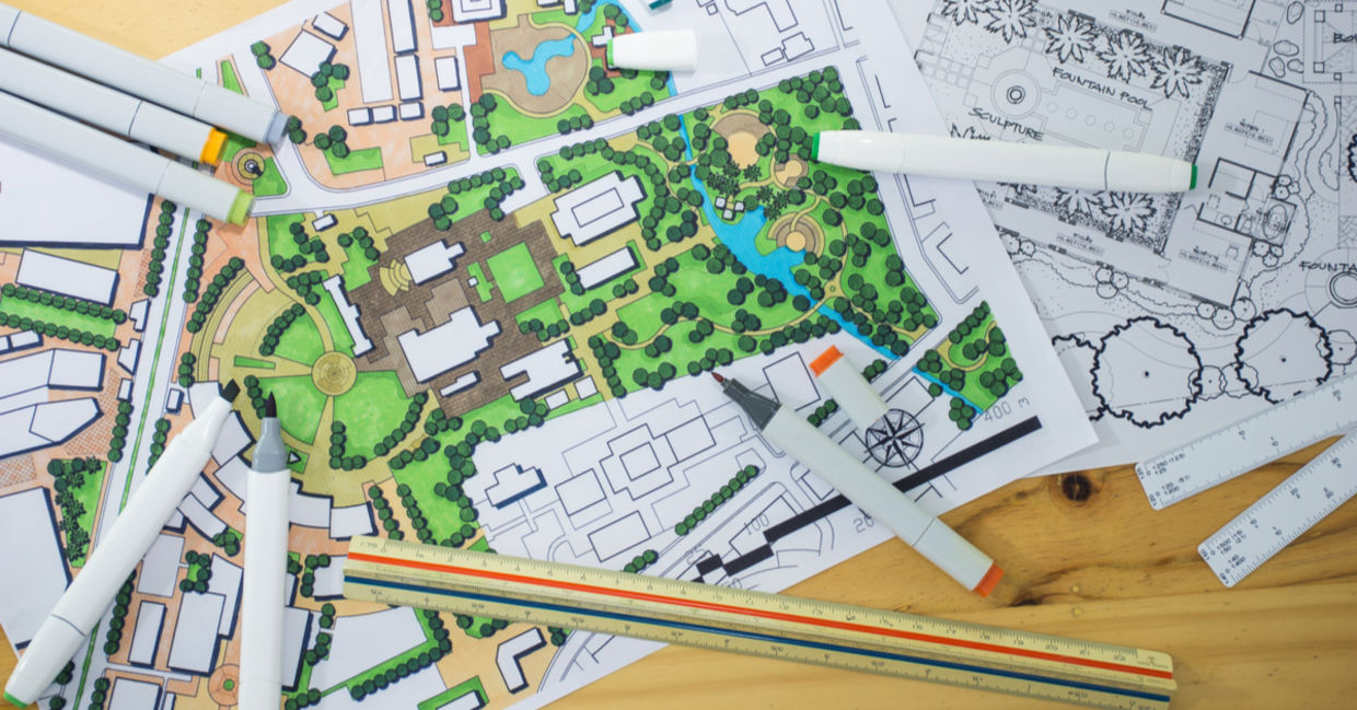 Designing cities.