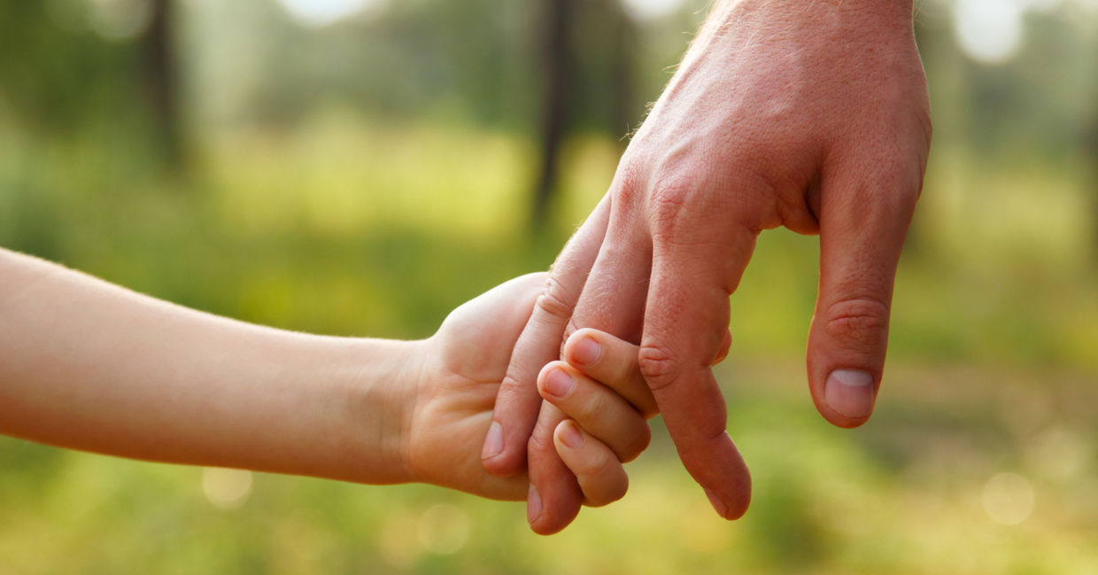A helping hand. A helping hand.