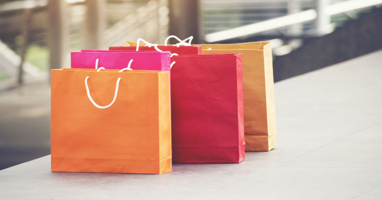 Shopping bags. Shopping bags.