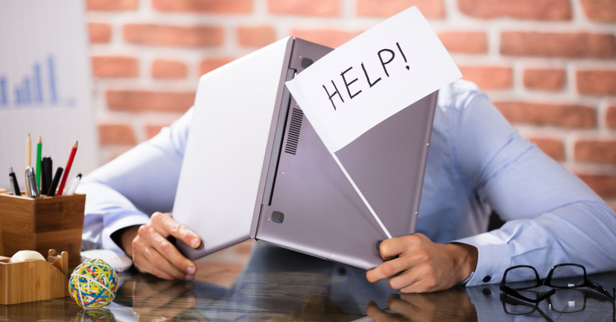 Ask for help. Ask for help.