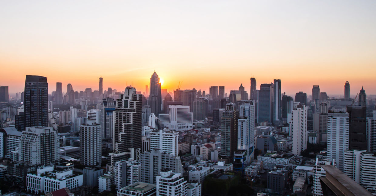 City scape.