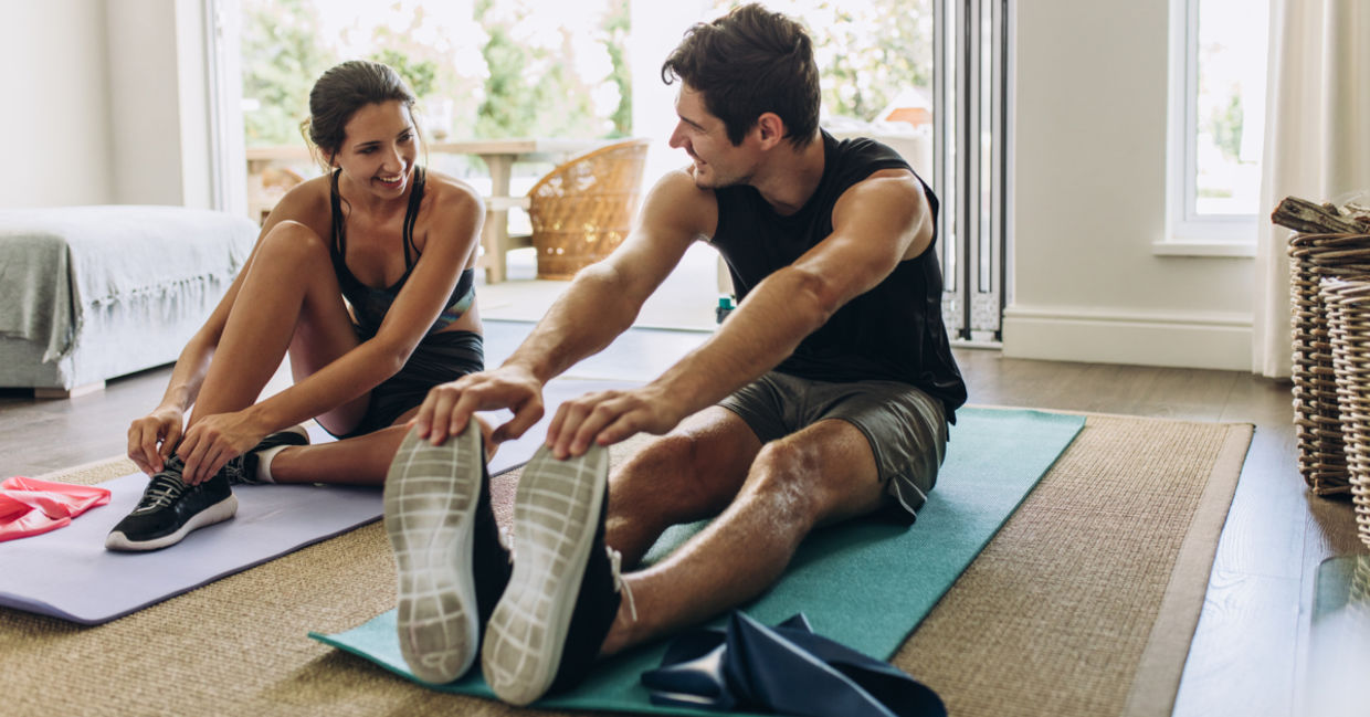 Exercise is a part of an Ayurvedic daily wellness routine. Exercise is a part of an Ayurvedic daily wellness routine.