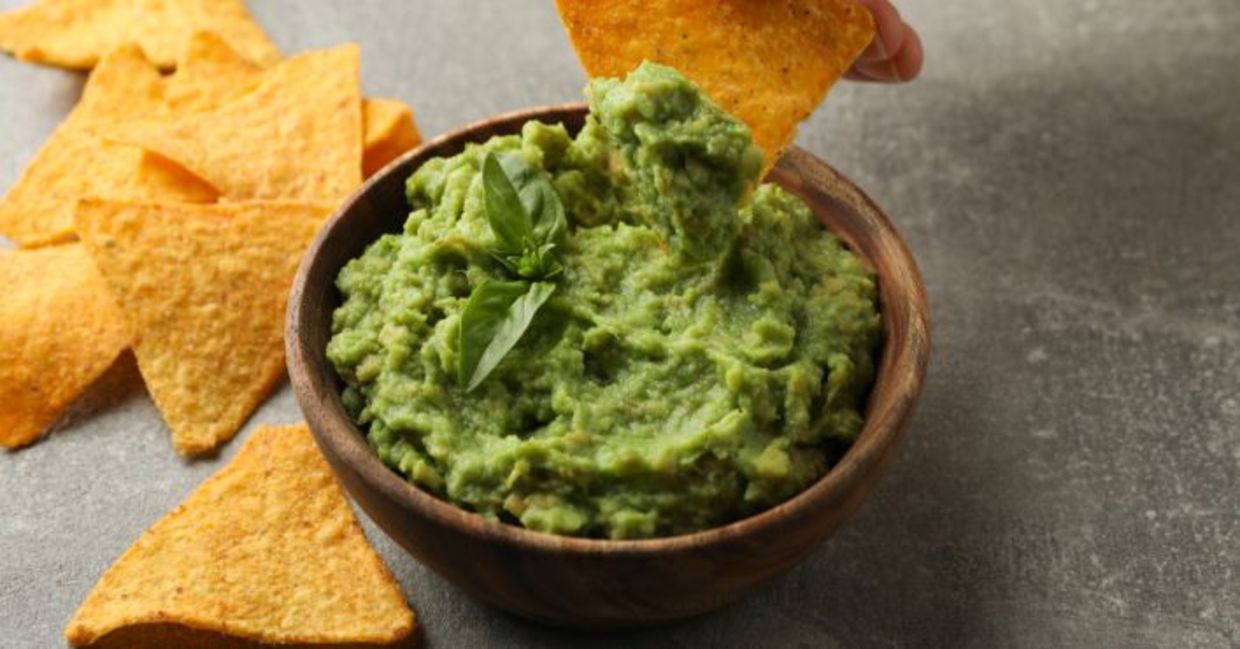 Guacamole is a tasty way to use ripe avocados. Guacamole is a tasty way to use ripe avocados.