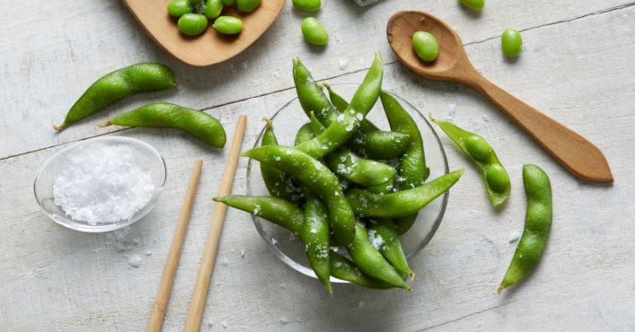 Edamame is a great plant-based protein source Edamame is a great plant-based protein source