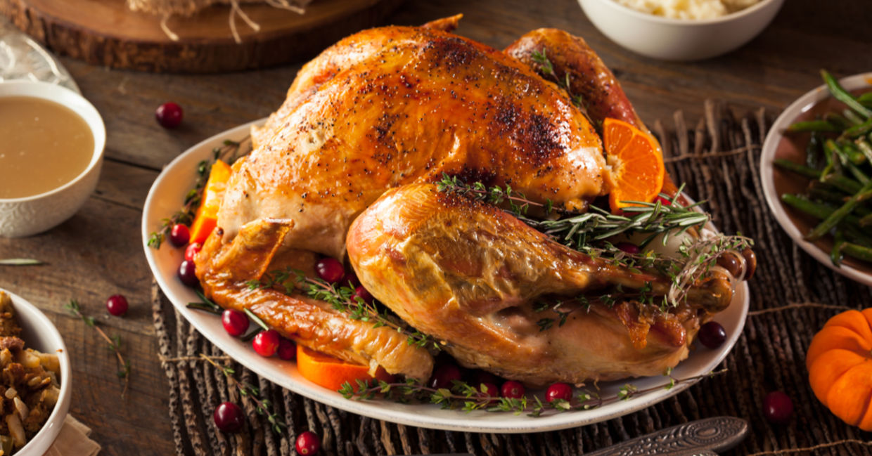 Thanksgiving always means leftover turkey.