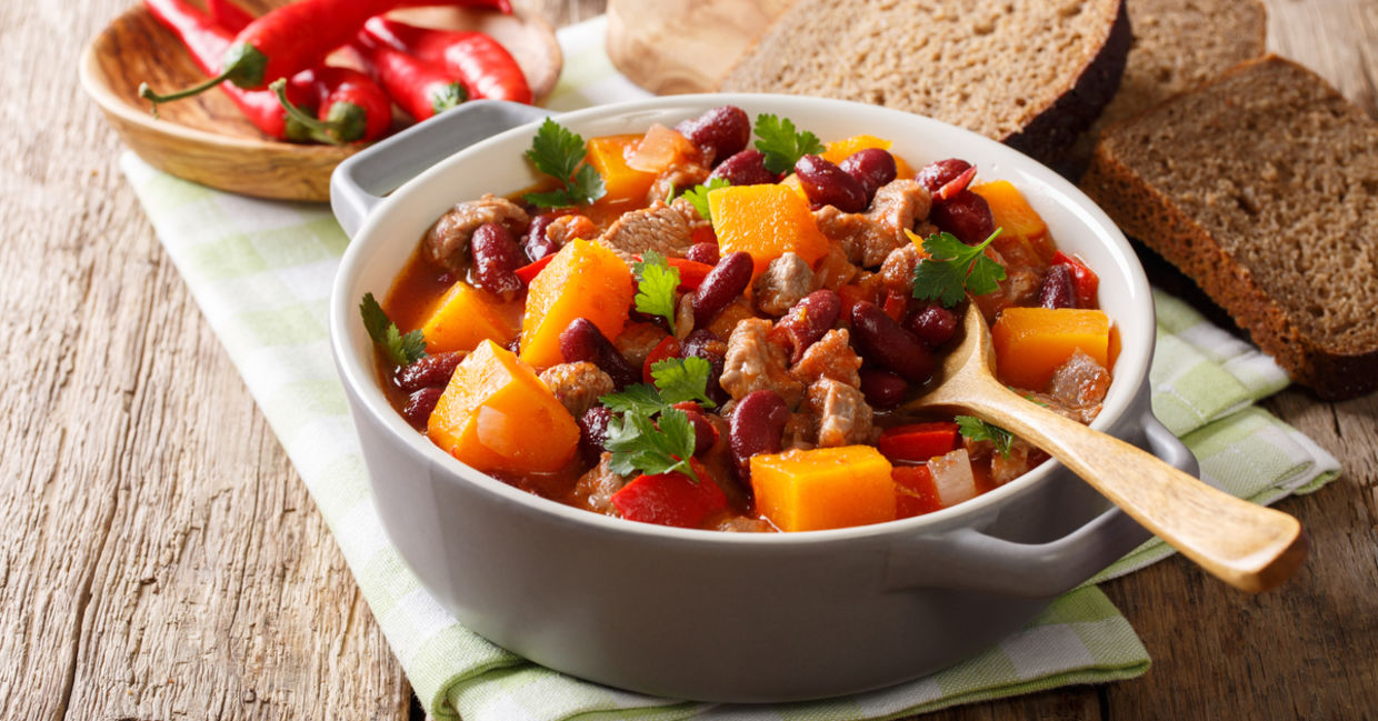This chili is perfect for a winter dinner. This chili is perfect for a winter dinner.