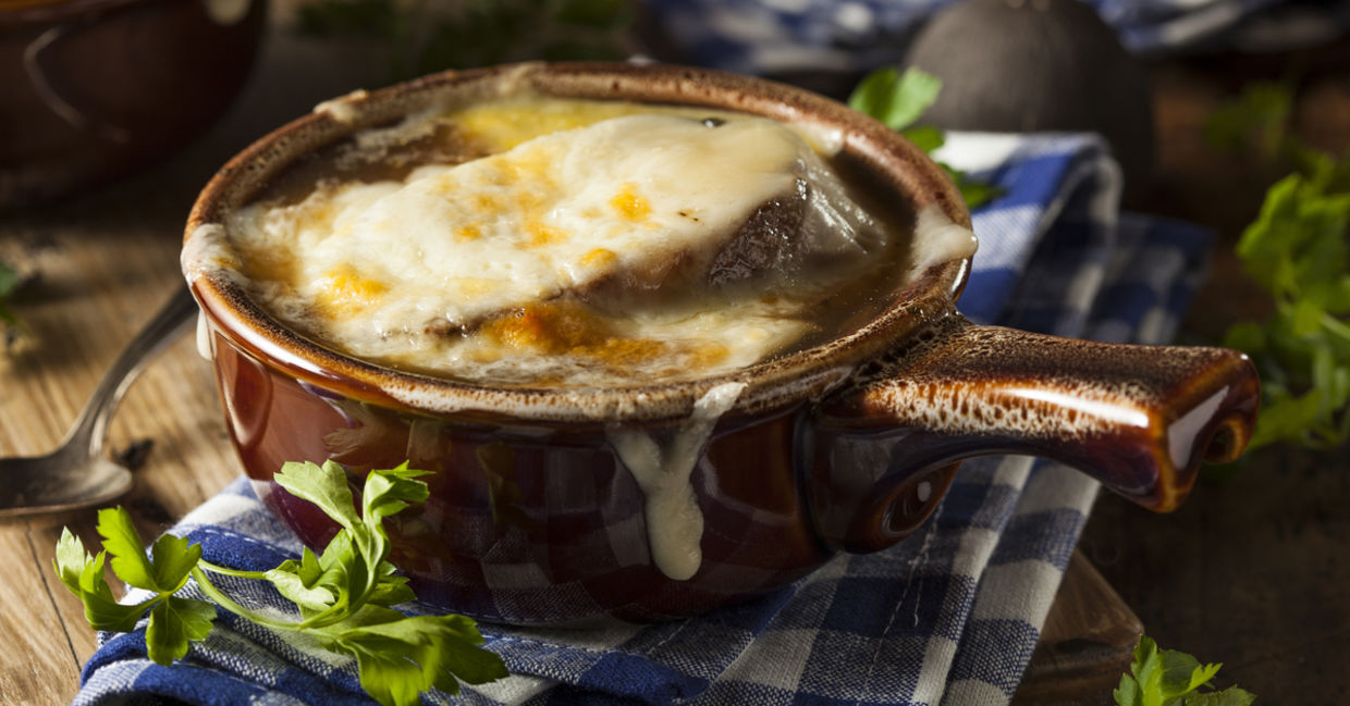 This onion soup recipe is perfect for winter meals. This onion soup recipe is perfect for winter meals.