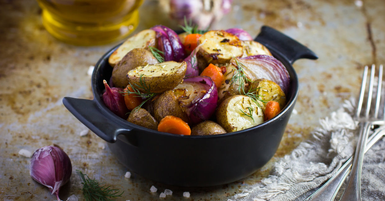 Oven roasted winter vegetables Oven roasted winter vegetables