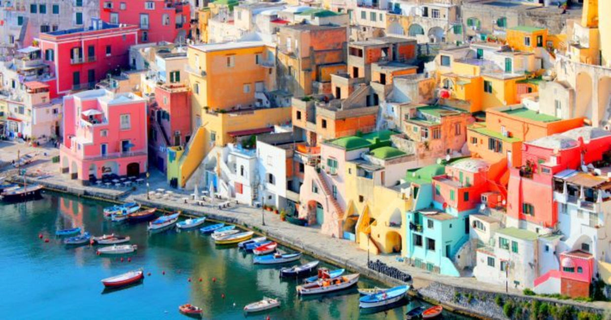The beautiful island of Procida, the Italian Capital Of Culture 2022 The beautiful island of Procida, the Italian Capital Of Culture 2022