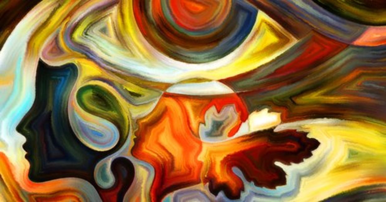 Illustration showing special intuitive powers of empaths. Illustration showing special intuitive powers of empaths.