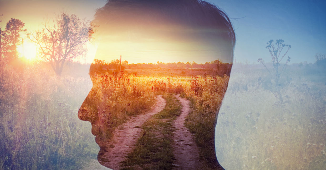 An image of someone’s intuitive inner world. An image of someone’s intuitive inner world.