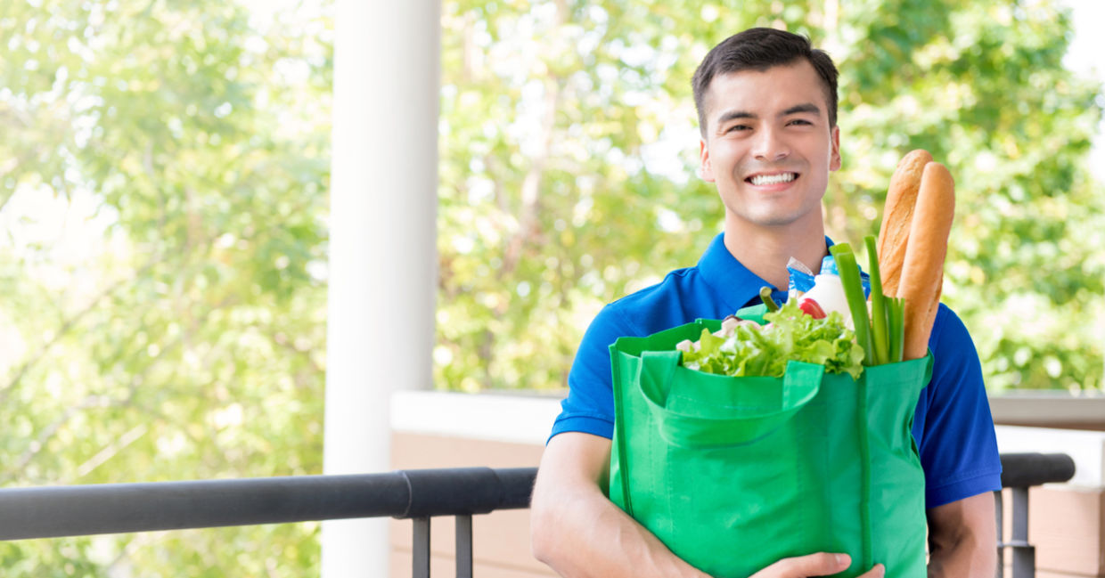 Resolve to shop with reusable bags. Resolve to shop with reusable bags.