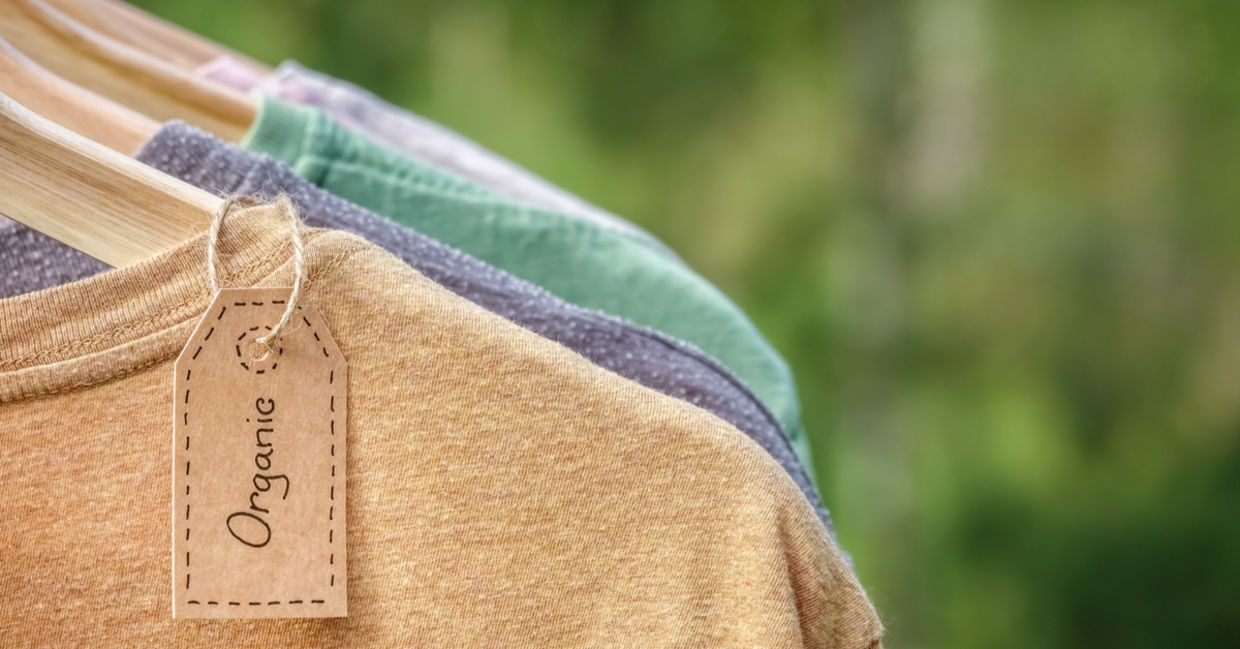 Clothing made from organic cotton. Clothing made from organic cotton.