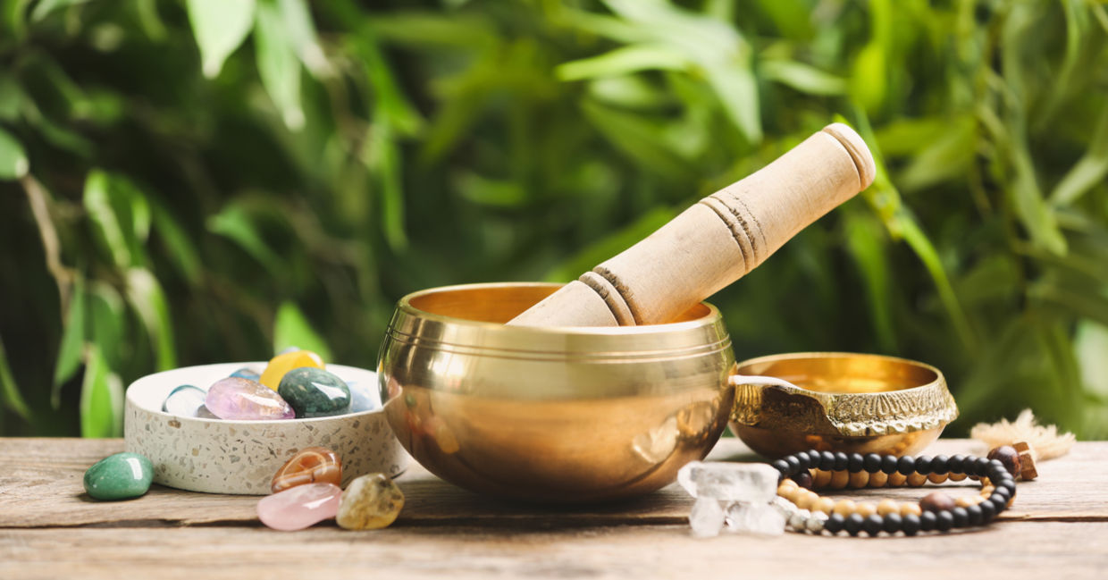 Traditional healing ritual objects. Traditional healing ritual objects.