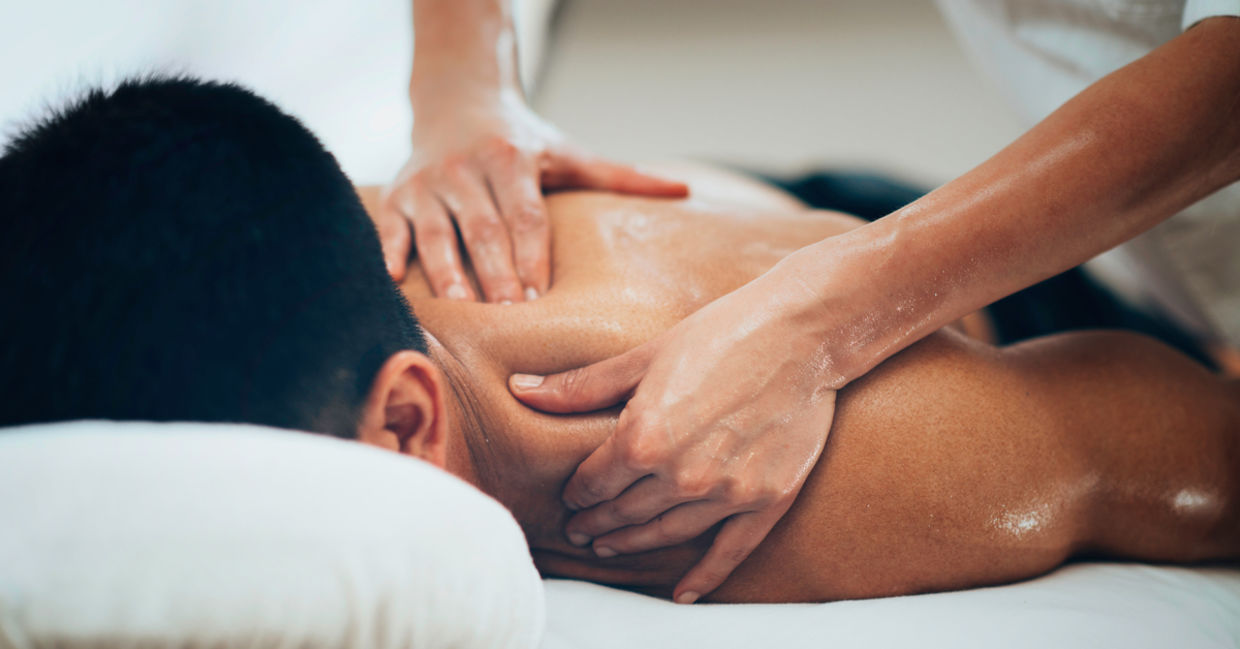 A hands on lomilomi massage. A hands on lomilomi massage.