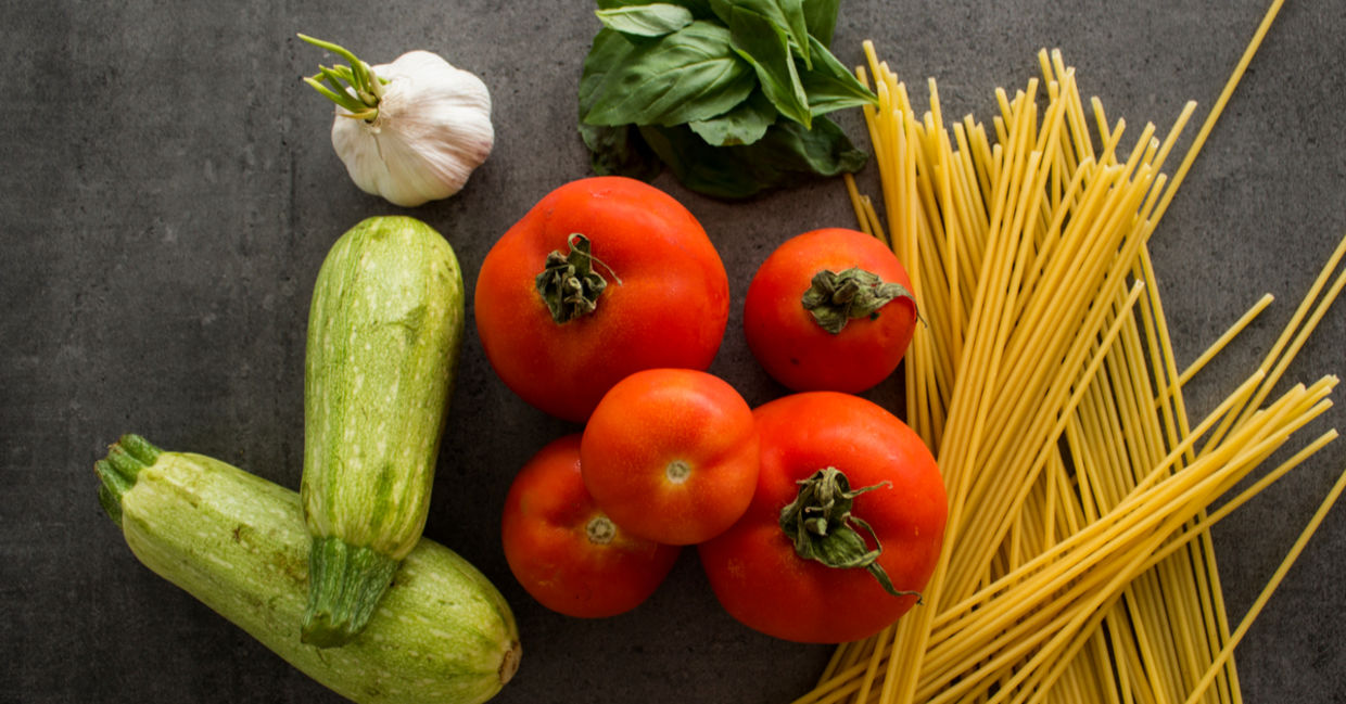 Make a healthy pasta meal. Make a healthy pasta meal.