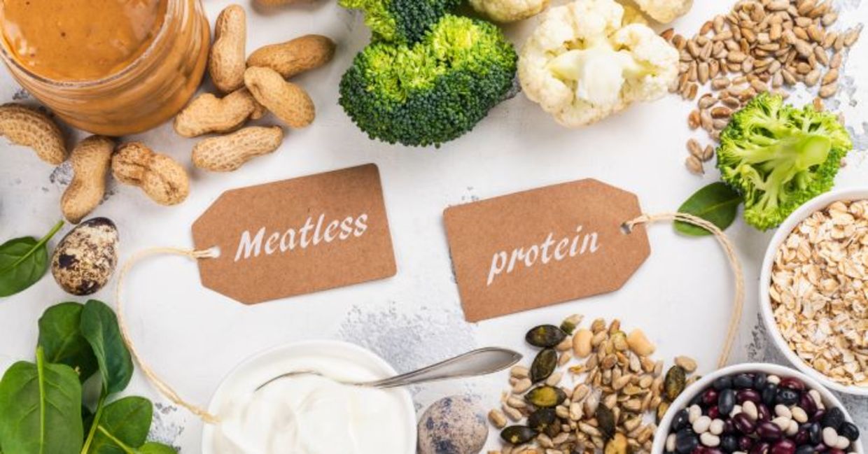 Various meatless protein goods as Meatless Monday inspiration Various meatless protein goods as Meatless Monday inspiration