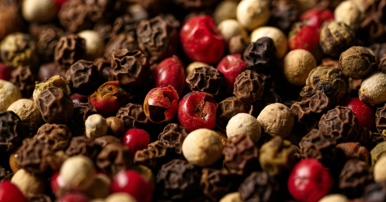 Dried hot peppers.