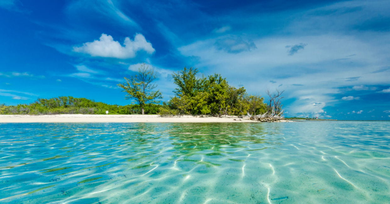 An islet in Bimini. An islet in Bimini.