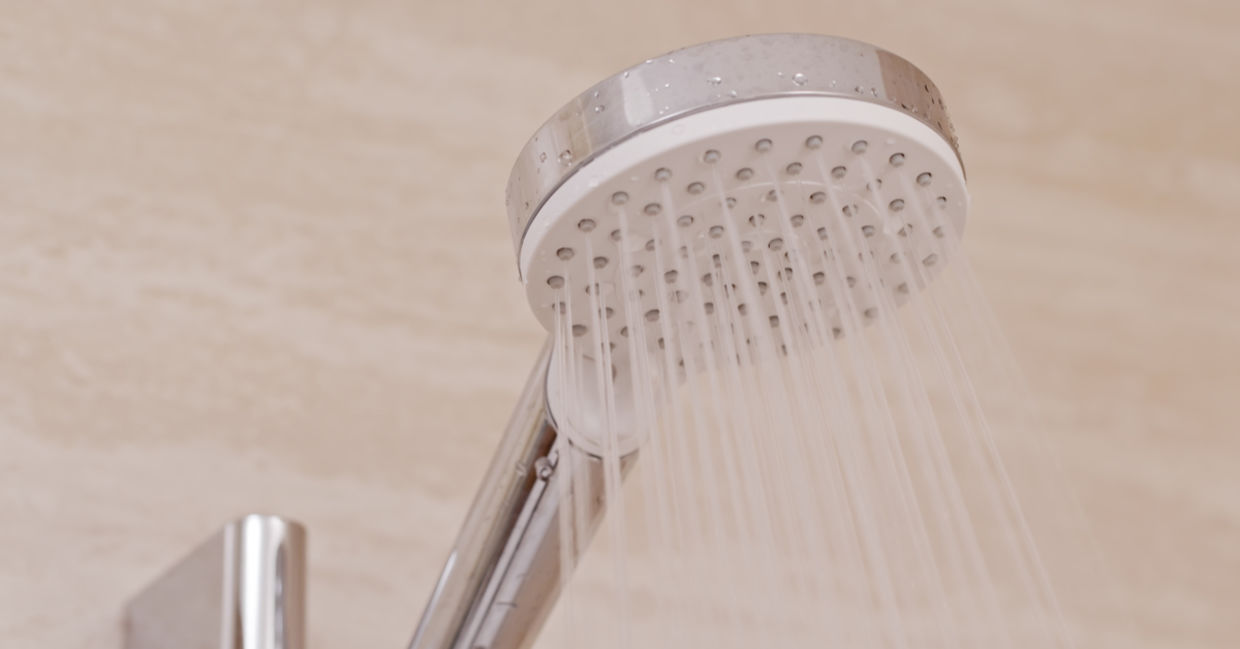 Water saving shower head. Water saving shower head.