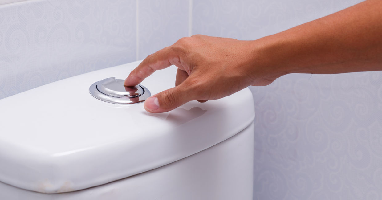 Water saving toilet. Water saving toilet.