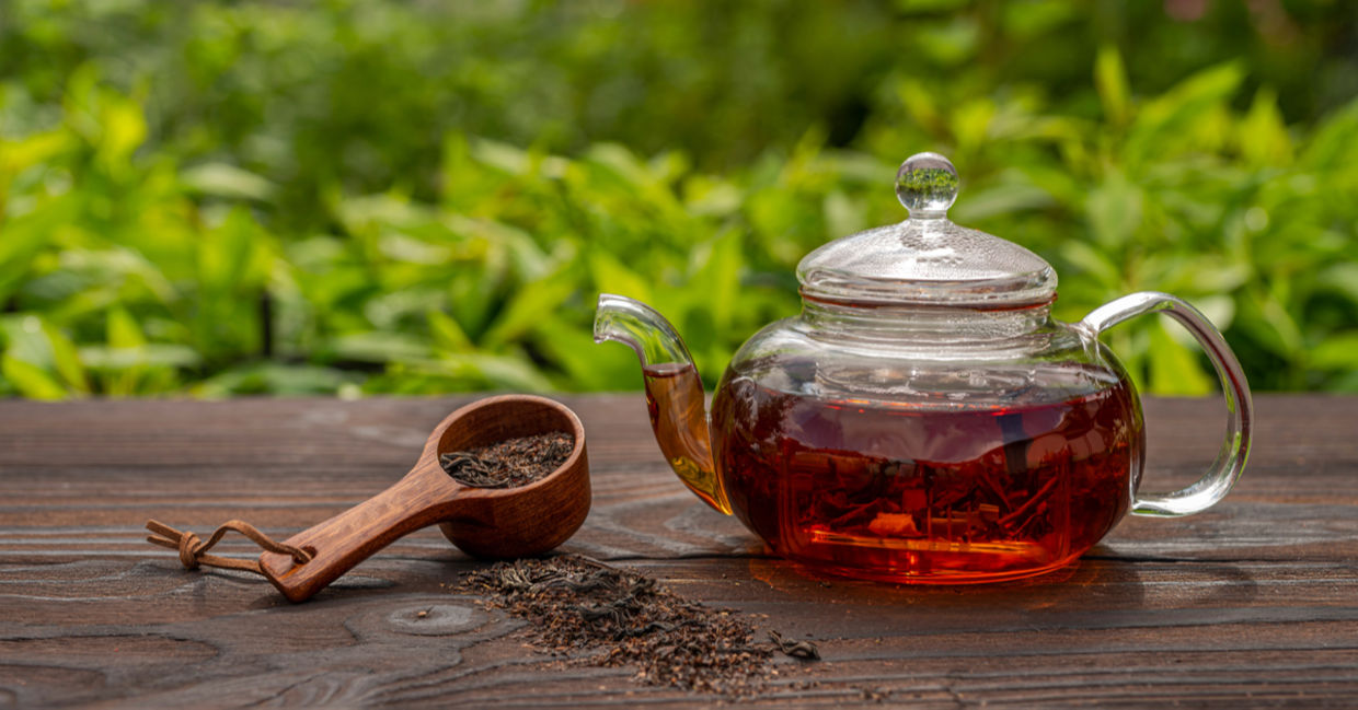 Relax with a cup of tea. Relax with a cup of tea.